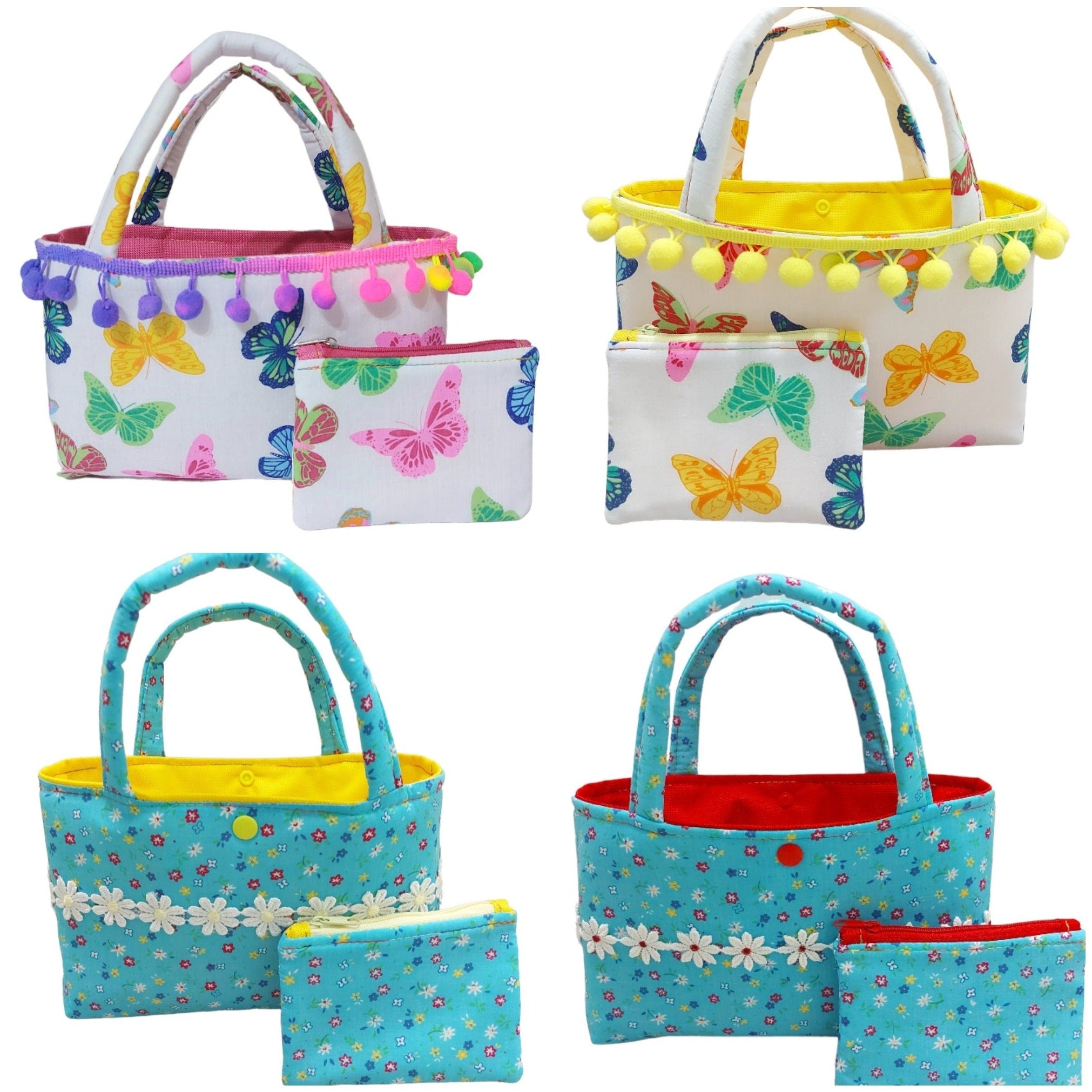 Young Girls First Handbag and Purse Set Daisy Threads 22